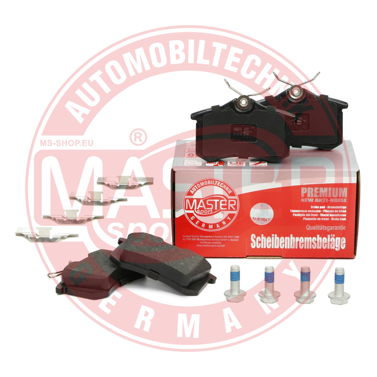 Placute frana MASTERSPORT GERMANY 13046027752N-SET-MS